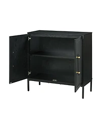 Hopper Studio 34.35" Wood Sophia Wooden 2-Door Accent Cabinet