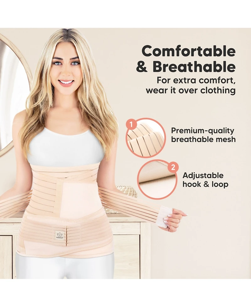 Revive 3 1 Postpartum Belly Band Wrap, Post Partum Recovery, Waist Binder Shapewear