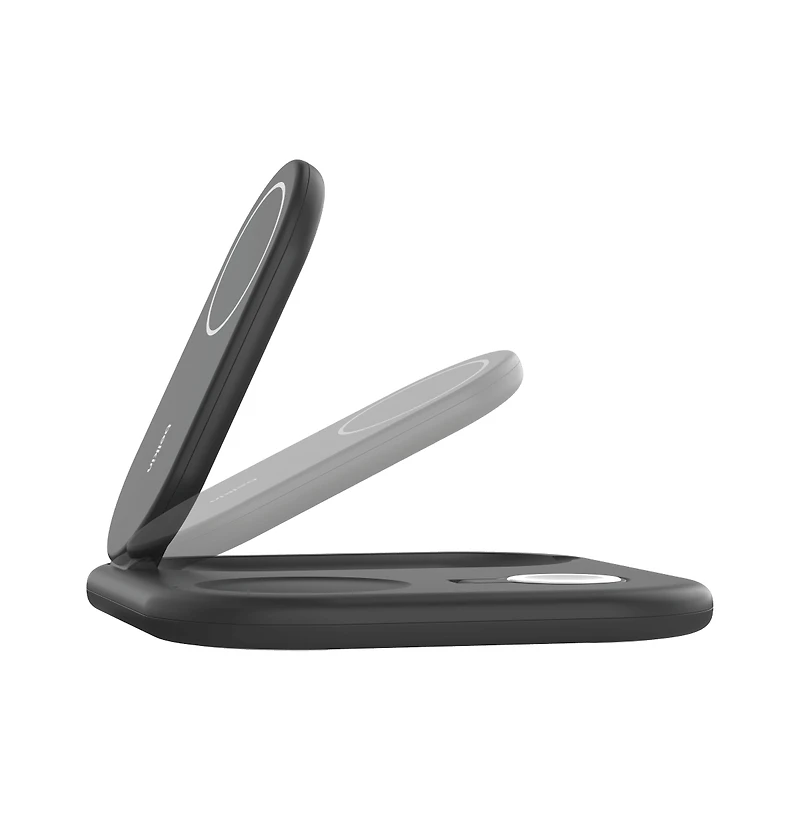 Belkin Qi2 15W 3-in-1 Wireless Pad/Stand - Black