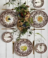 Spode Woodland Golden Retriever Cereal Bowl