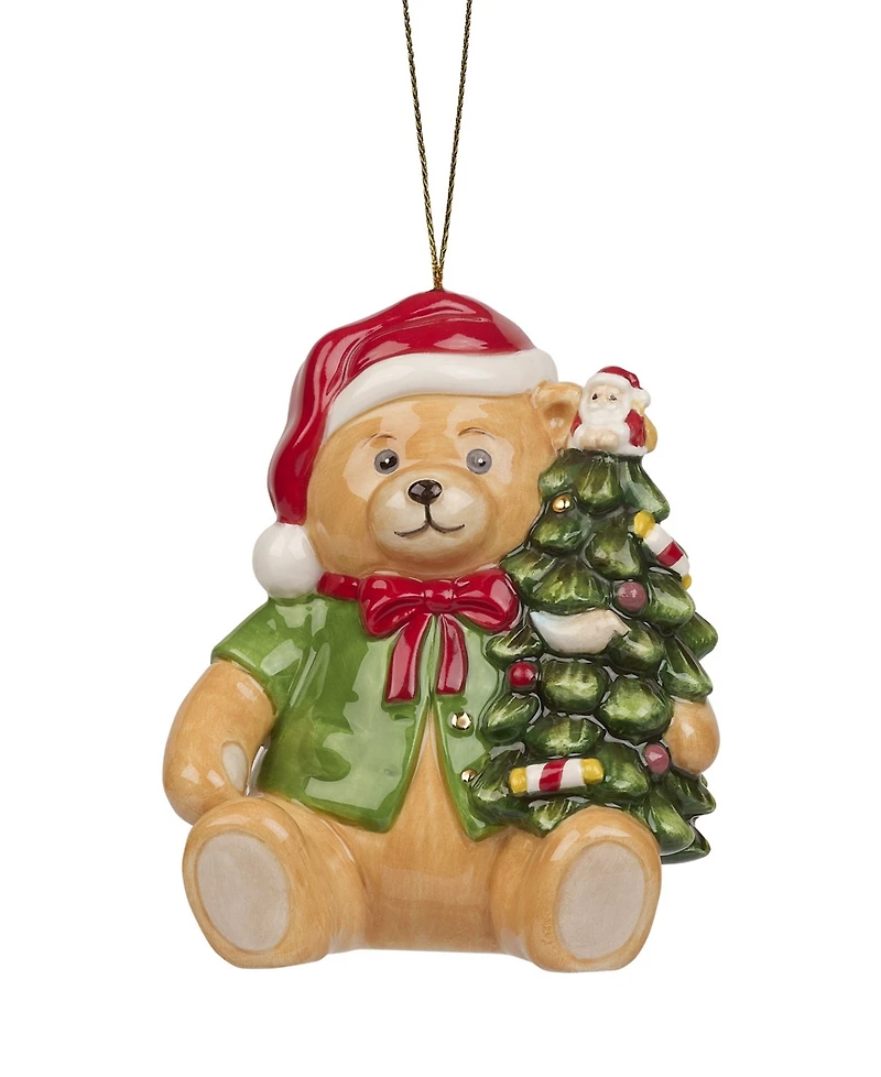 Spode Christmas Tree Christmas Bear Ornament
