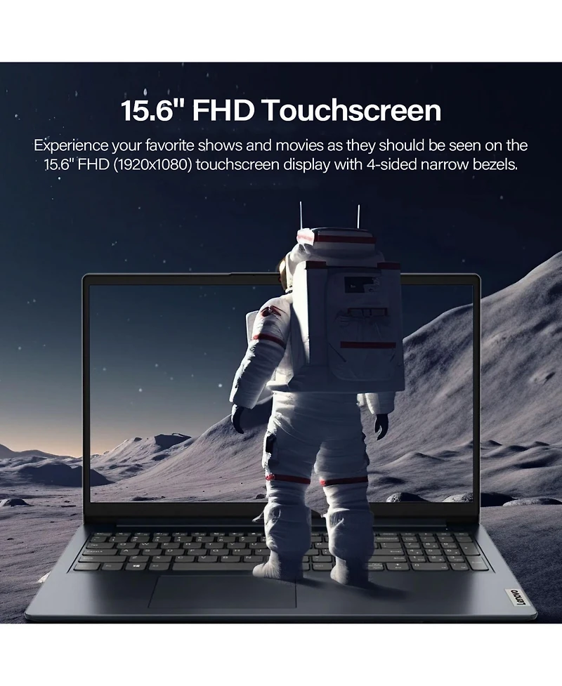 Lenovo IdeaPad 1 15.6" Laptop, Intel i5-1335U, 8GB Ram, 256GB Ssd, Uhd Graphics, Windows 11 Home, Fhd Display.