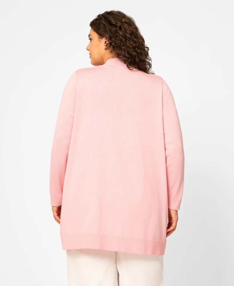 Melissa Paige Plus Open-Front Cardigan Sweater, Exclusively at Macy's