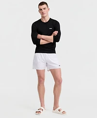 Boss by Hugo Men's Long-Sleeve Rashguard Swim Shirt