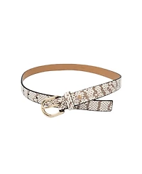 kate spade new york Printed Snake Belt