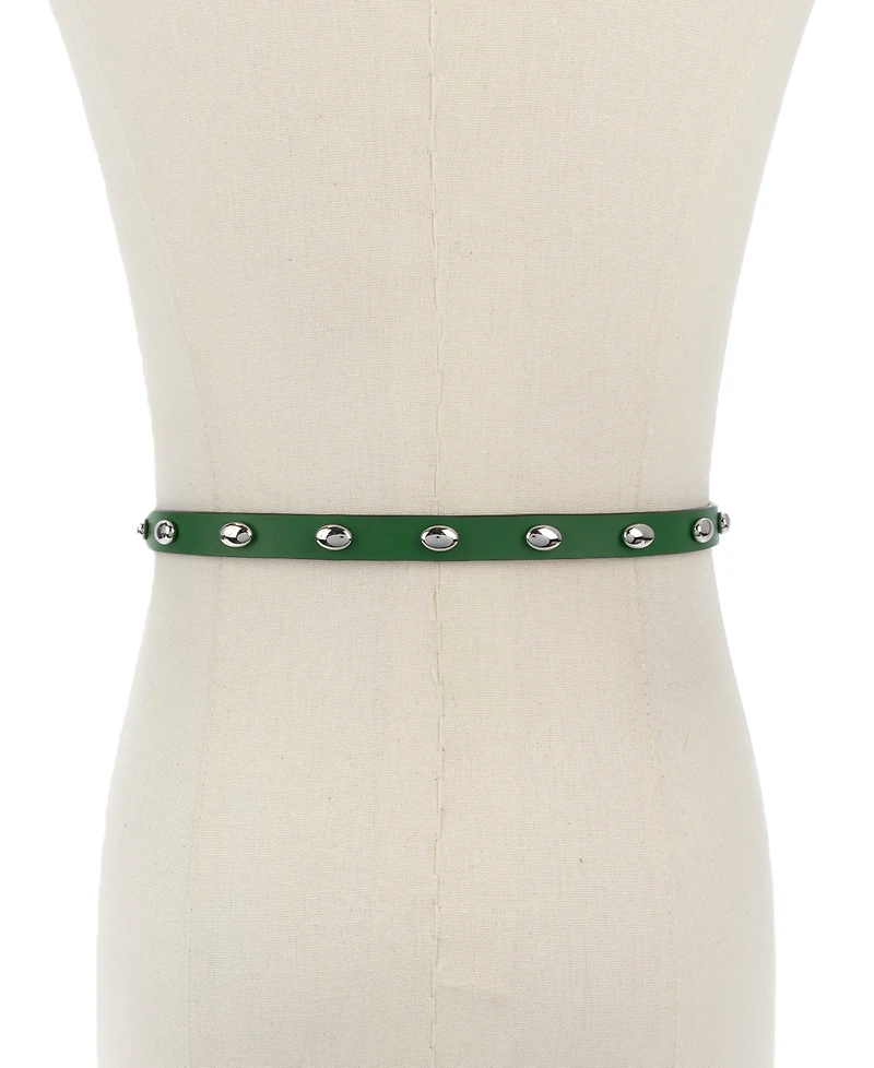 kate spade new york Metallic Studded Belt