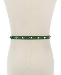 kate spade new york Metallic Studded Belt