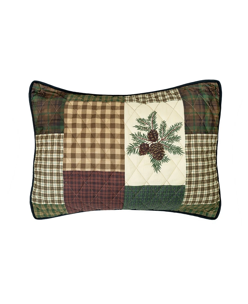 Your Lifestyle By Donna Sharp Pine Panels 3-Pc. Quilt Set, King