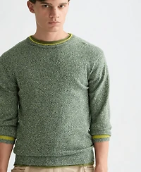 Scotch & Soda Men's Melange Regular-Fit Pull-On Sweater