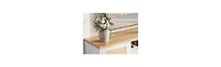 gaomon Rattan Tv Stand for 65 Tv, Boho Entertainment Center with Cabinets & Open Shelves