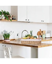 Yigii Handmade Paper Rope Storage Baskets