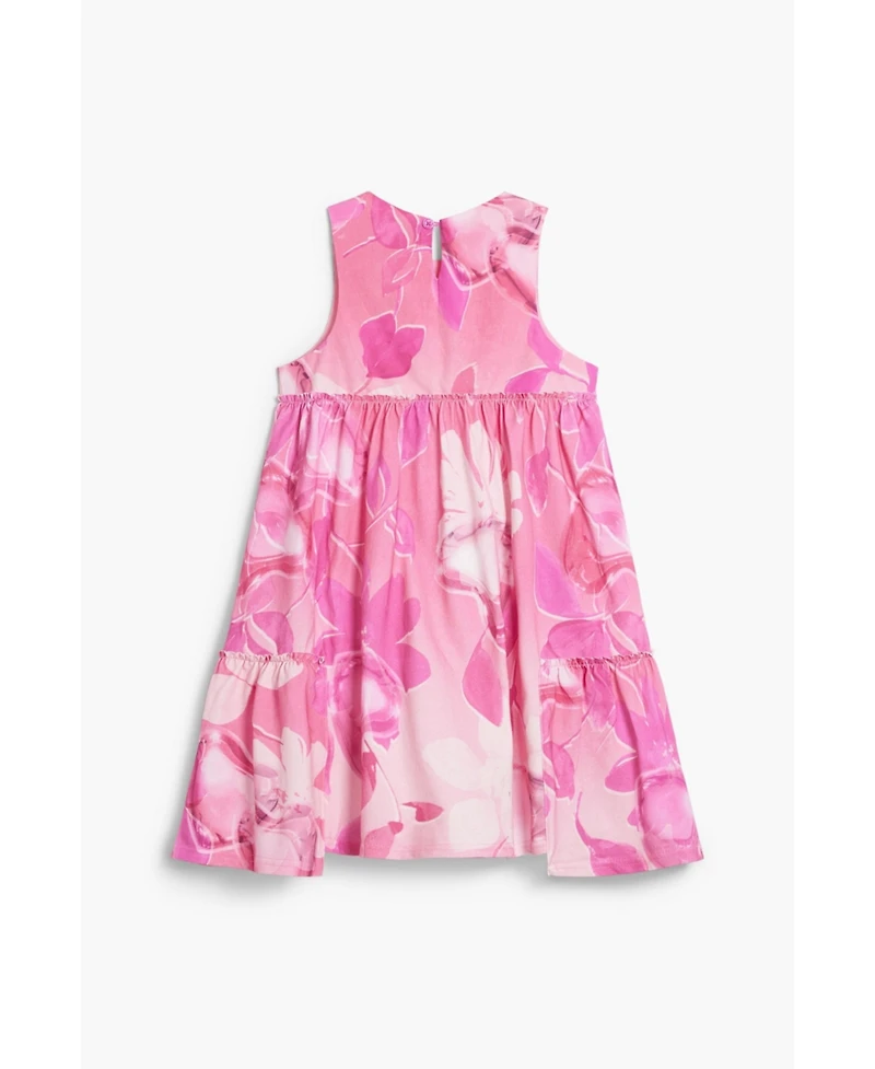 Desigual Girls's 3-14Y Ruched Floral Dress