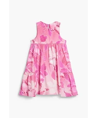 Desigual Girls's 3-14Y Ruched Floral Dress