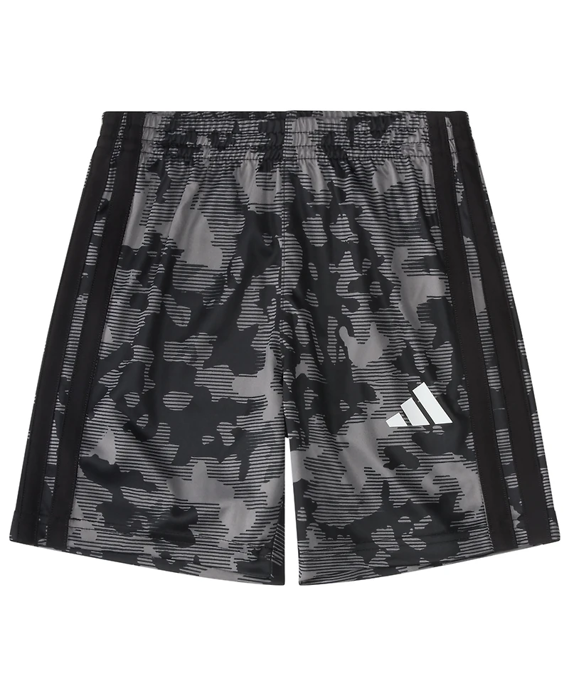 adidas Baby Boys' Short-Sleeve T-Shirt and Printed Shorts, 2-Piece Set