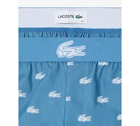 Lacoste Men's Loungewear Woven Pajama Shorts