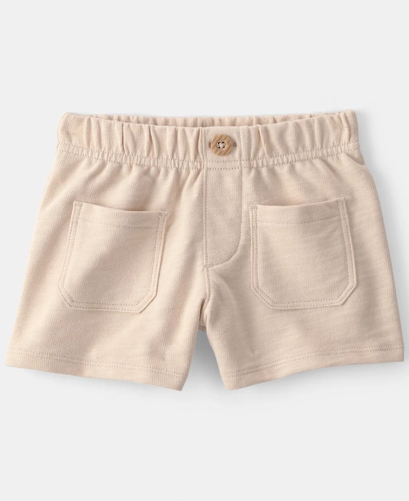 Carter's Girls' Toddler 2T-5T Floral Top and Shorts, 2-Piece Set