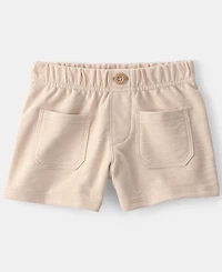 Carter's Girls' Toddler 2T-5T Floral Top and Shorts, 2-Piece Set