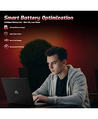 Nimo 15.6" Fhd Ips Student Laptop 16GB Ram 1TB Ssd, 4 Cores 13th Gen Intel N150 3.6GHz Fingerprint Wi-Fi 6