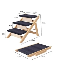 Aostirmotor 150lb Capacity Pet Steps