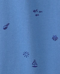 Carter's Baby Girls' Beach Multipack Bodysuits, 5-Pack