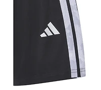 adidas Boys 2T-7 Short-Sleeve T-Shirt and Shorts, 2-Piece Set