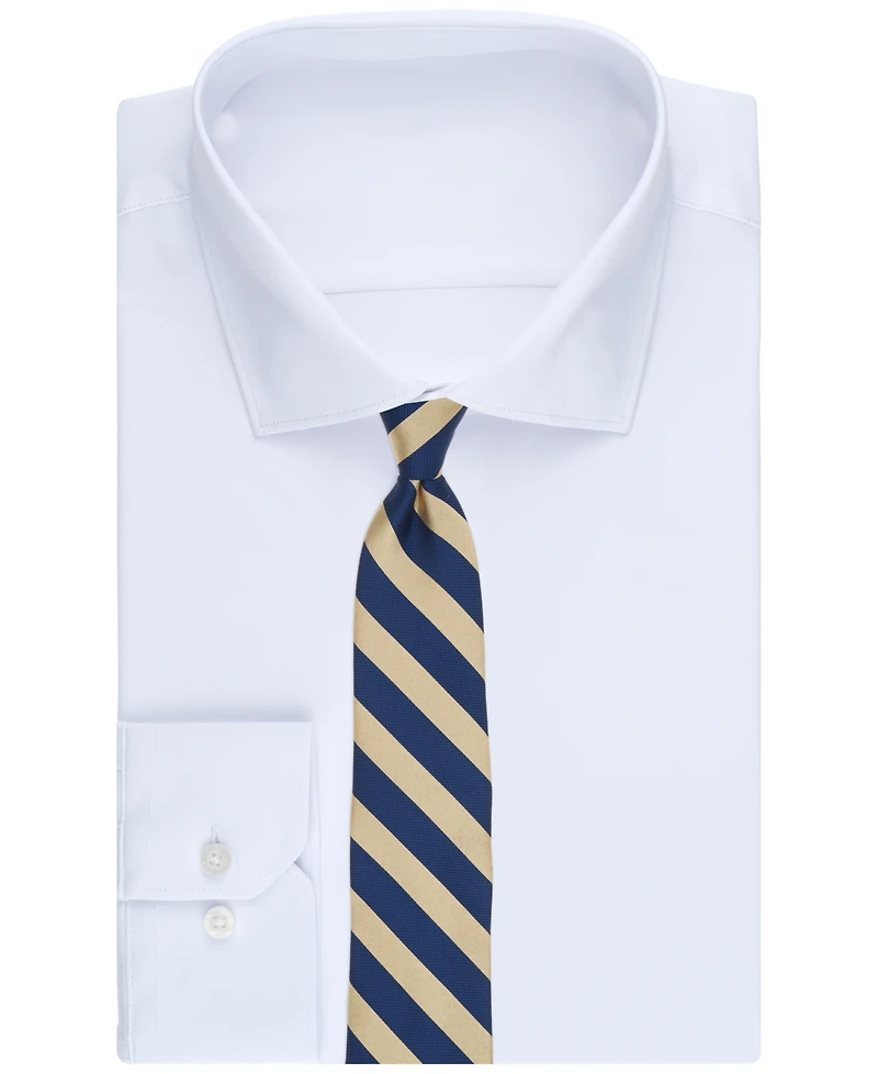 Club Room Men's Harbor Classic Stripe Pattern Tie, Macy's Exclusive