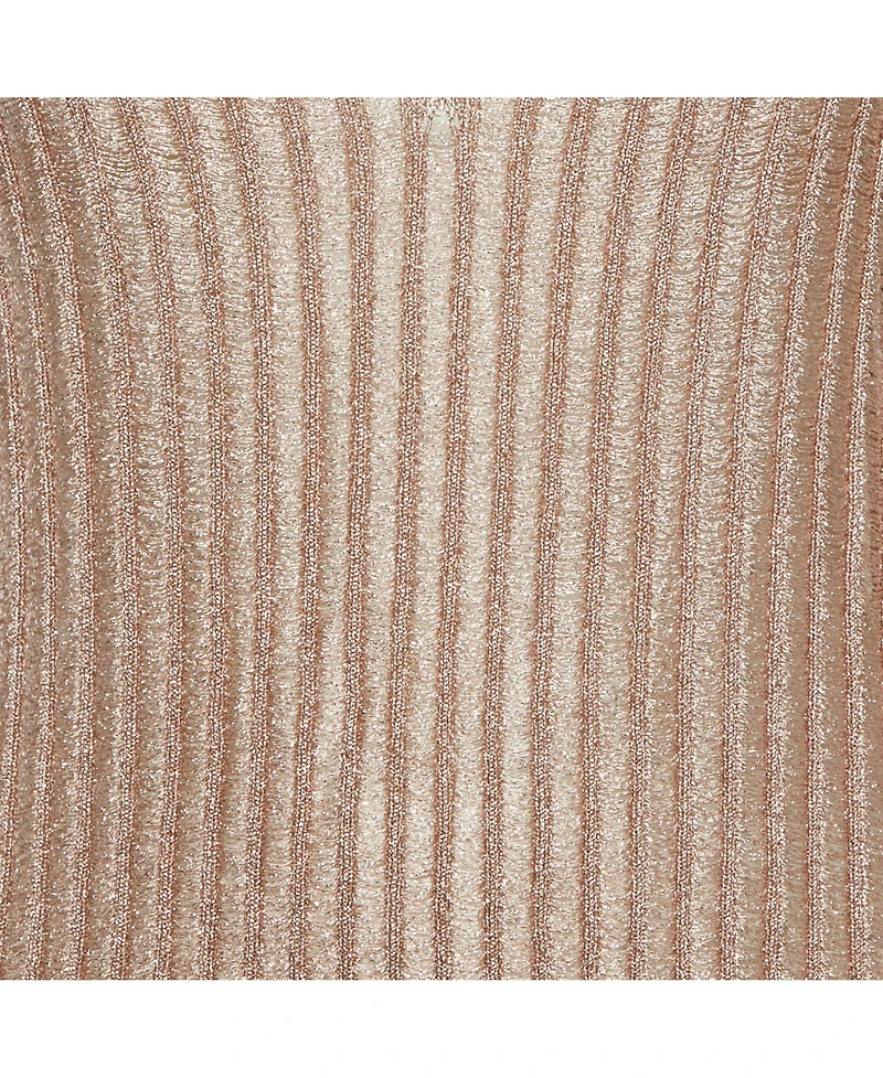 Pre-Owned Missoni Women's Metallic Lurex Knit V-Neck Top