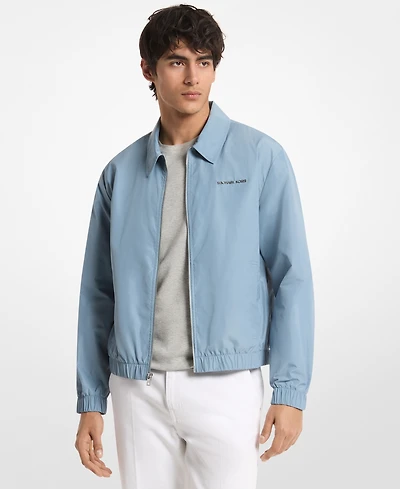 Michael Kors Men's Sleek Zip Point Collar Jacket