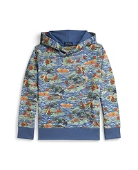 Polo Ralph Lauren Boys' 8-20 Tropical-Print Hoodie