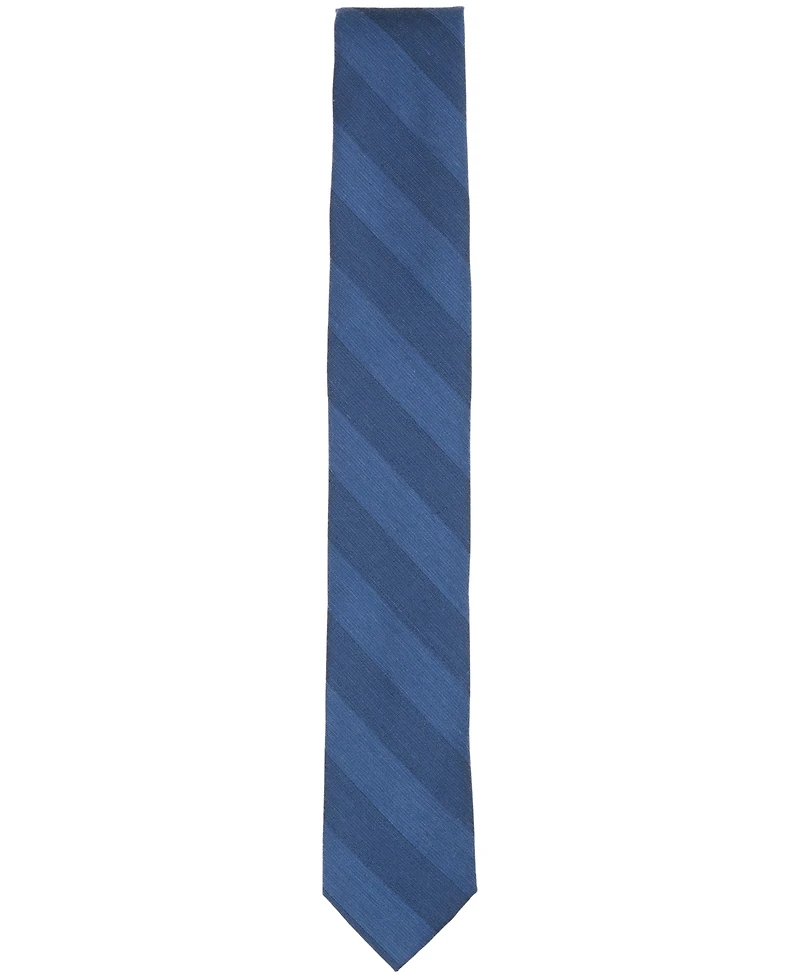 Bar Iii Men's Herbert Stripe Skinny Tie, Macy's Exclusive