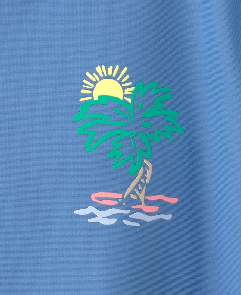 Carter's Boys' Toddler 2T-5T Palm Tree Short-Sleeve Rashguard