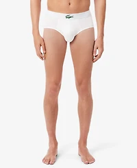 Lacoste Men's Regular-Fit Briefs, 3-Pack