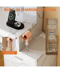 Gaomon 6-Drawer Vanity Table with Lighted Mirror, Spacious Makeup Dressing Desk for Bedroom