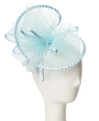 August Hats Sheer Pleated Fascinator Hat