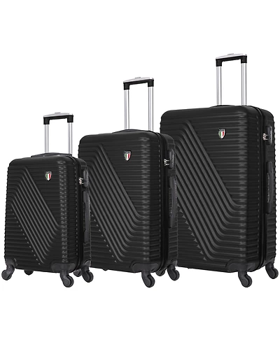 Tucci Italy Travola 3-Pc. Hardside Luggage Set