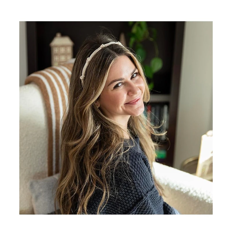 Women's Knotted Satin Headband