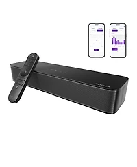 Ultimea 2.1ch Compact Sound Bar for Tv, 3-Inch Built-in Subwoofer, App Control, 120W Peak Power, Bluetooth 5.4 Tv Sound Bar, Poseidon M20