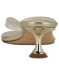 Nine West Women's Crisee Slip-On Kitten Heel Dress Sandals