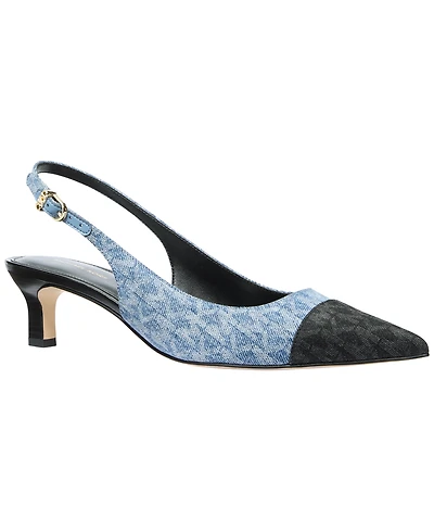 Michael Kors Women's Pointed Toe Cap Slingback Pumps