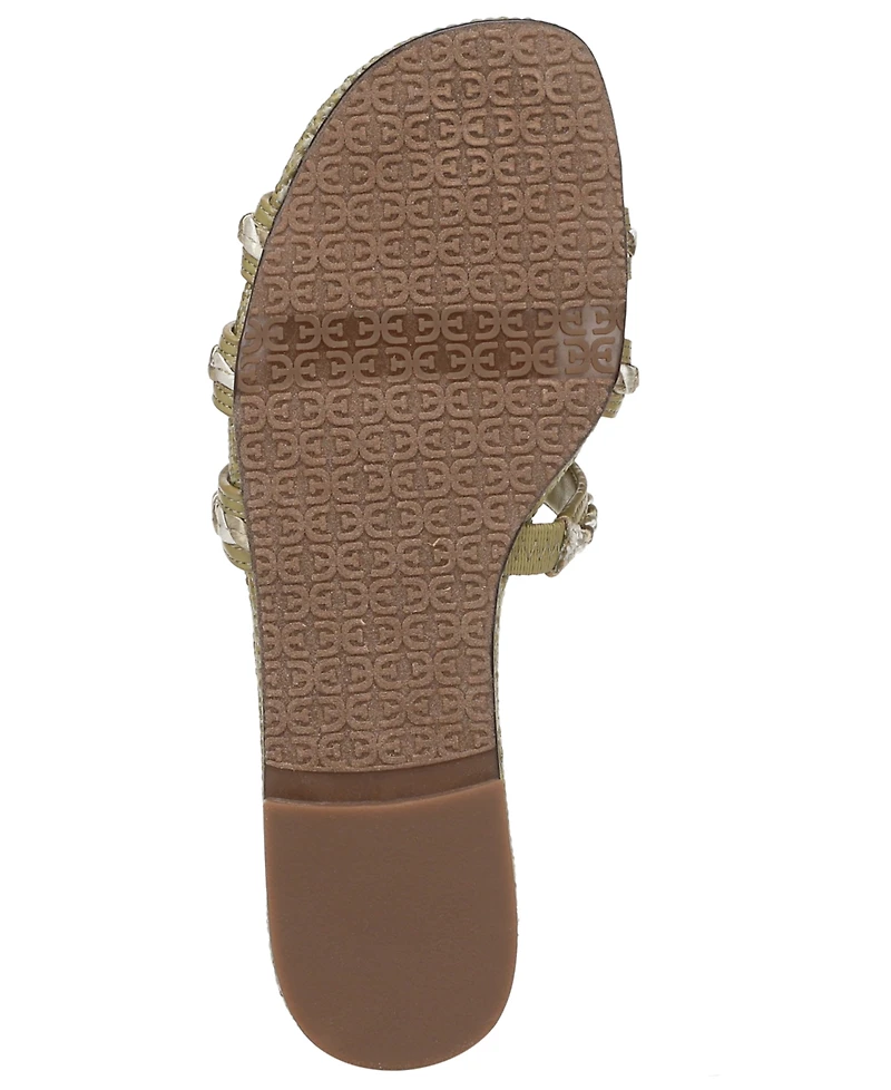 Sam Edelman Women's Bay Twist Slide Flat Sandals