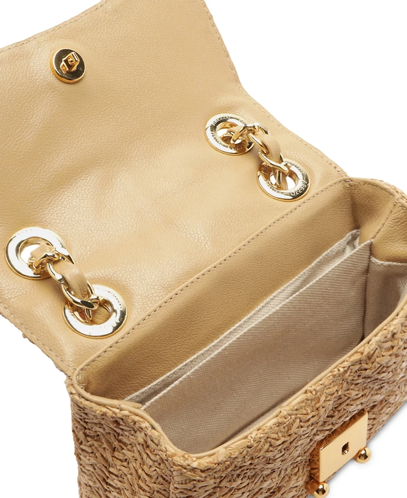 Arezzo Cali Small Crochet Turn-Lock Crossbody Bag