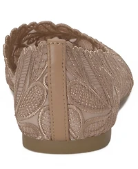 I.n.c. International Concepts Women's Embroidered Pointed-Toe Flats, Macy's Exclusive