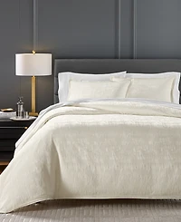 Hotel Collection Cresca Solid 3-Pc. Duvet Cover Set, Full/Queen, Macy's Exclusive