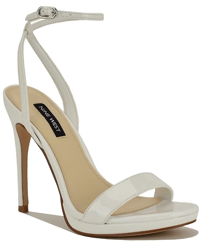Nine West Women's Loola Ankle Strap High Stiletto Sandals
