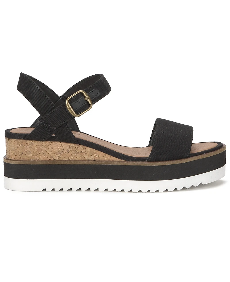 Lucky Brand Women's Temay Platform Wedge Sandals