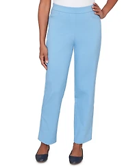 Alfred Dunner Petite Tailored Stretch Short Length Pants