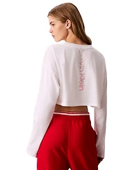 Calvin Klein Performance Women's Commuter Relaxed Cropped T-Shirt