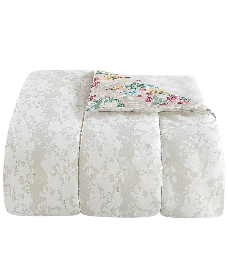 Enchante Accessories 3-Pc. Reversible Printed Microfiber Comforter Sets