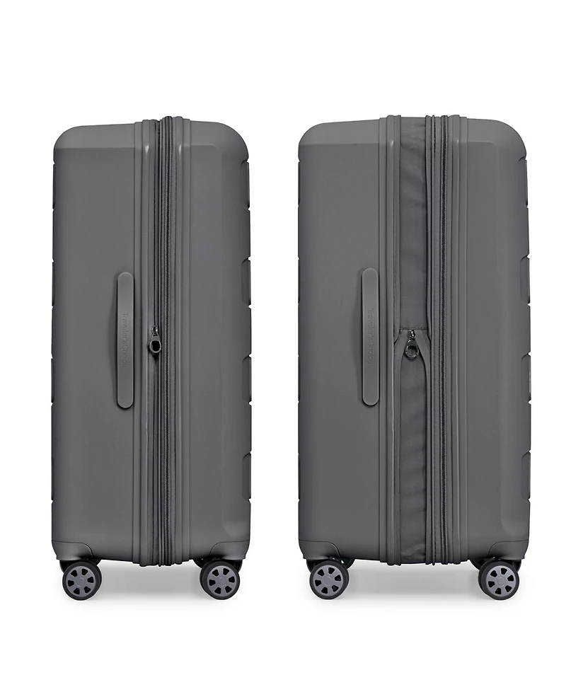 Traveler's Choice Pagosa -Pc. Hardside Expandable Spinner Luggage Set
