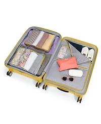 Traveler's Choice Pagosa Large Checked Hardside Expandable Spinner Luggage